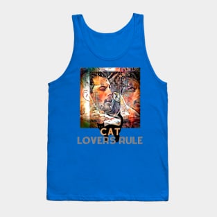 Cat Lovers RULE Tank Top